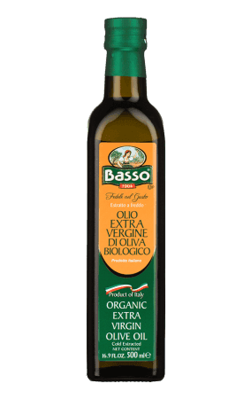 Оливковое масло Basso Extra Virgin ORGANIC 0,5л